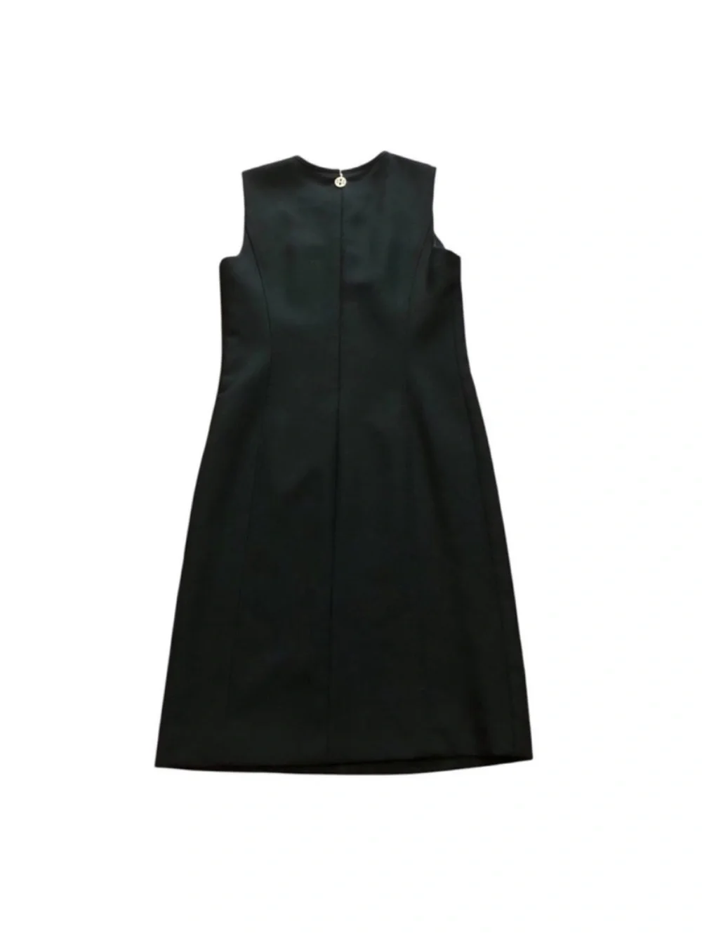 TORY BURCH Elegant Black Sleeveless Dress sz6 classic Midi black special events